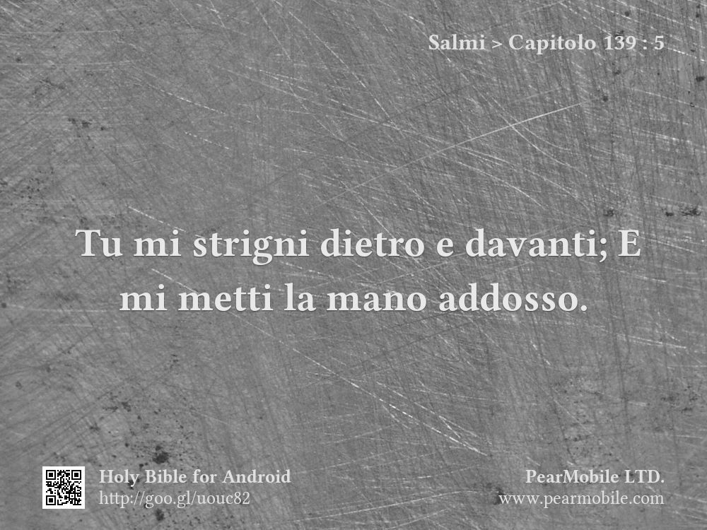 Salmi, Capitolo 139:5